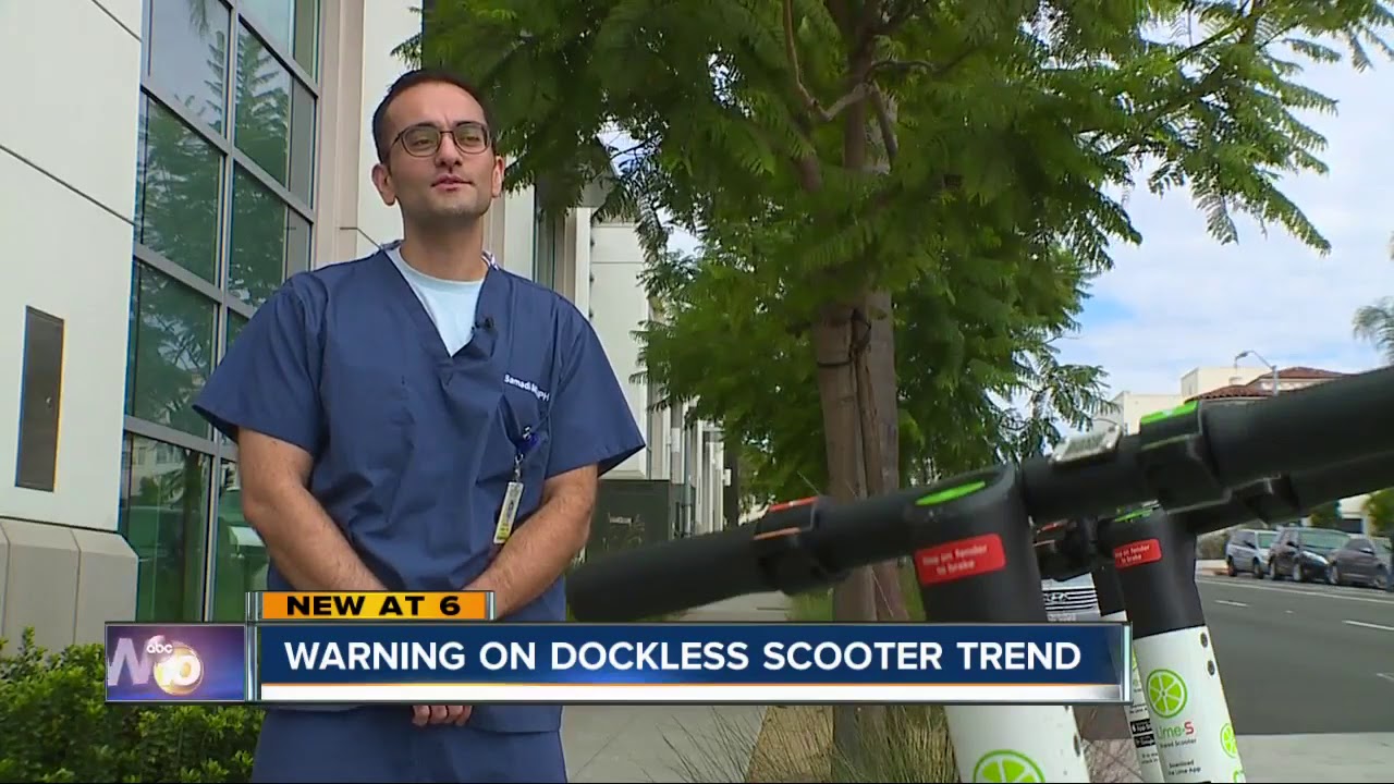 Warning on dockless scooter trend