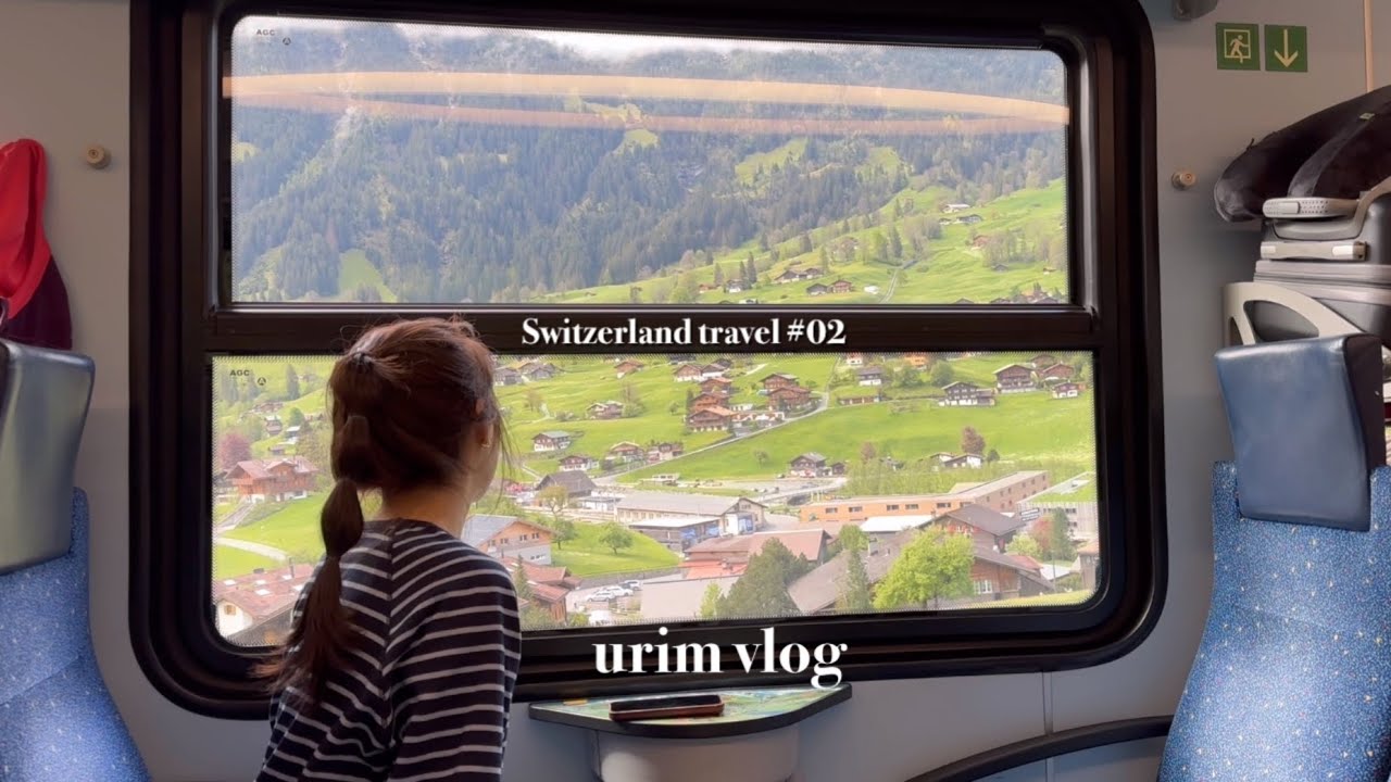 🇨🇭𝗩𝗟𝗢𝗚. 5월 스위스 신혼여행 브이로그 2탄 (그린델발트 에어비엔비 후기 / 융프라우에서 신라면 먹기 /  피르스트 엑티비티 추천)