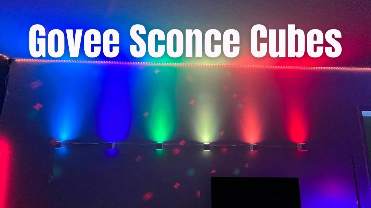 Light Up Your Walls with Govee RGBIC Sconces