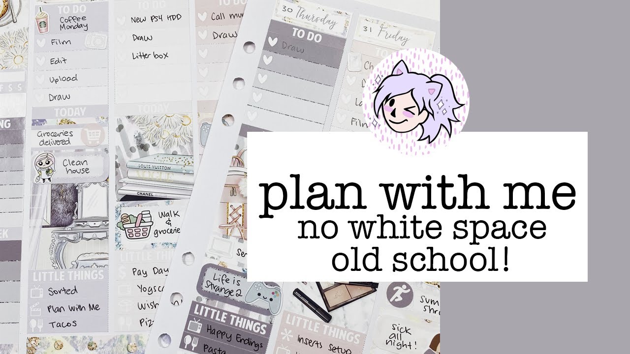 Plan With Me: No White Space! // Q&A with Caress Press Inserts
