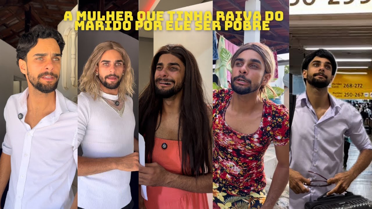 A MULHER QUE TINHA RAIVA DO MARIDO POR ELE SER POBRE