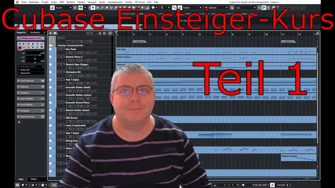 Cubase Einleitung, Audiointerface einrichten Teil 1,#021