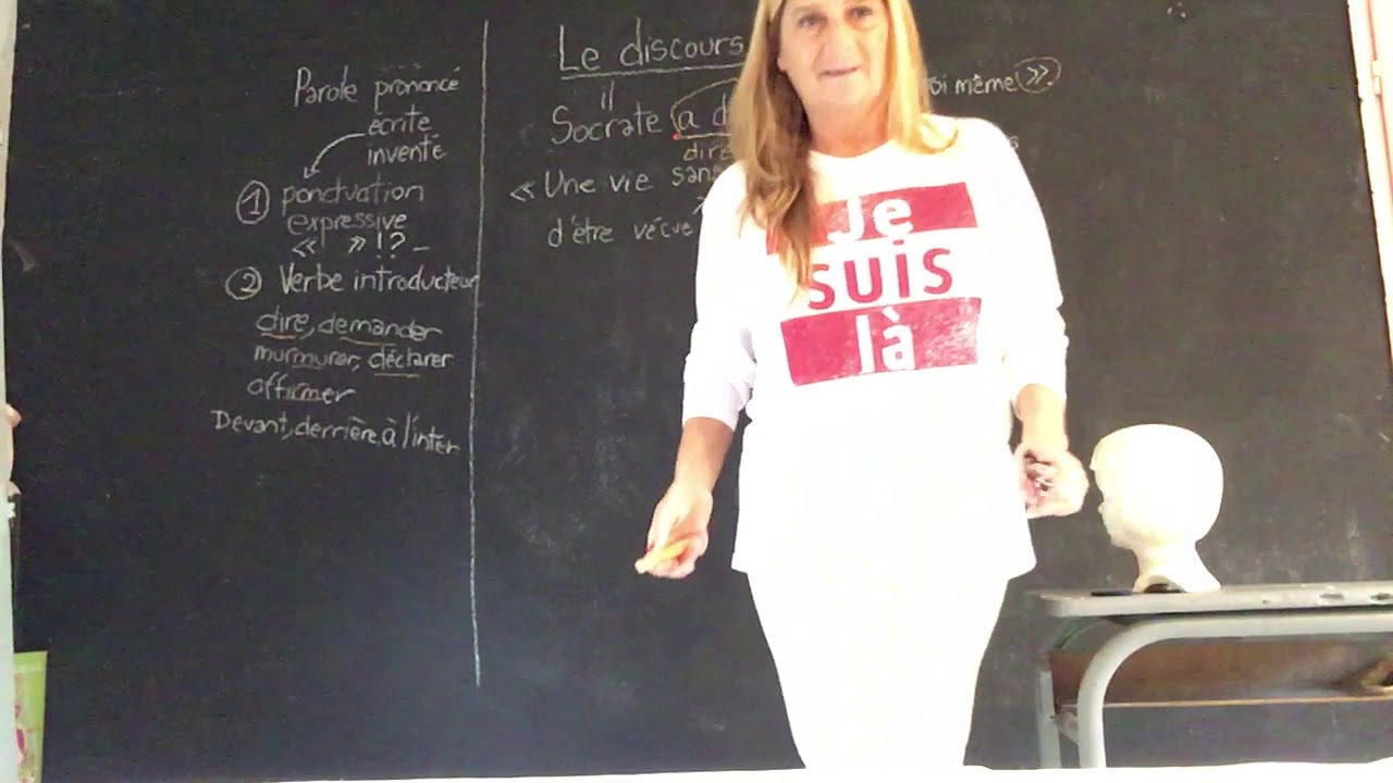 Astuce ! Discours direct - Partie 1 - Français-- BAC 20224@momaschool