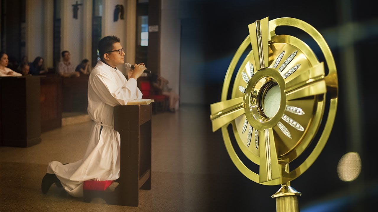 Nada temo porque tu vas conmigo / Oraciones al Santísimo / padre neftali rogel