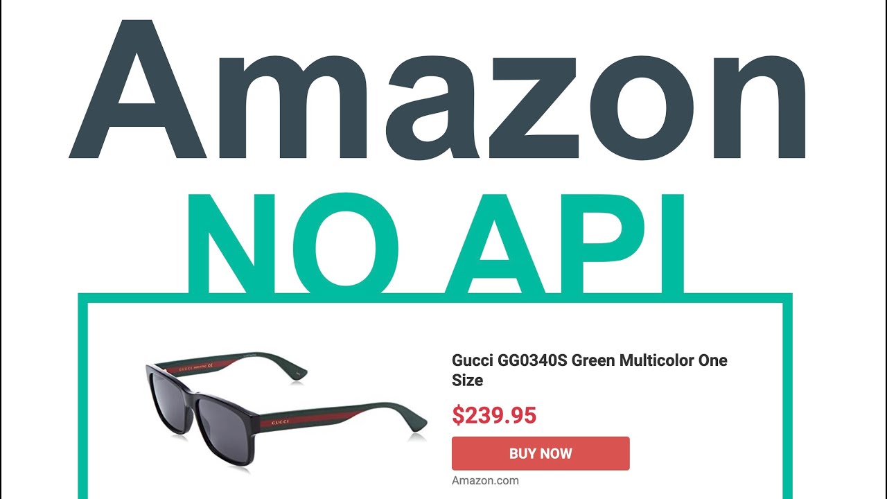 Amazon Affiliate without API with Wordpress and Content Egg 2021