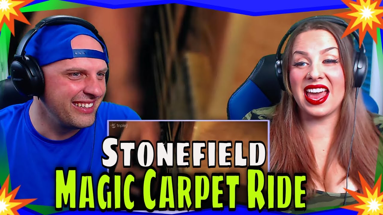 #reaction 'Magic Carpet Ride' Stonefield cover (2 of 10) Steppenwolf for Like A Version
