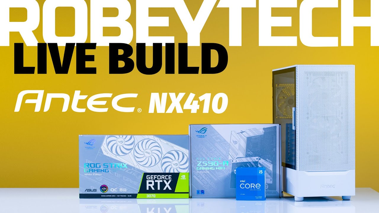 How To Build a PC &ndash; Giveaways + $1850 Build in the Antec NX410 (11600 K / RTX 3060)