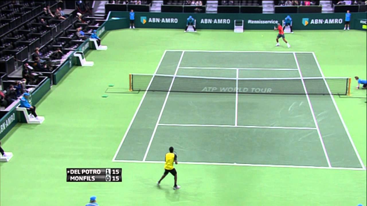 Rotterdam 2014 Wednesday Hot Shot Monfils