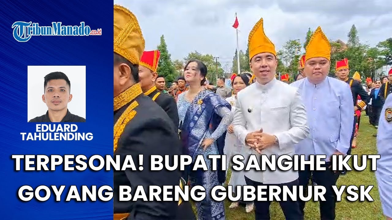 Bupati Michael Thungari Hadiri HUT Sulut, Titip Pesan Penting Ini