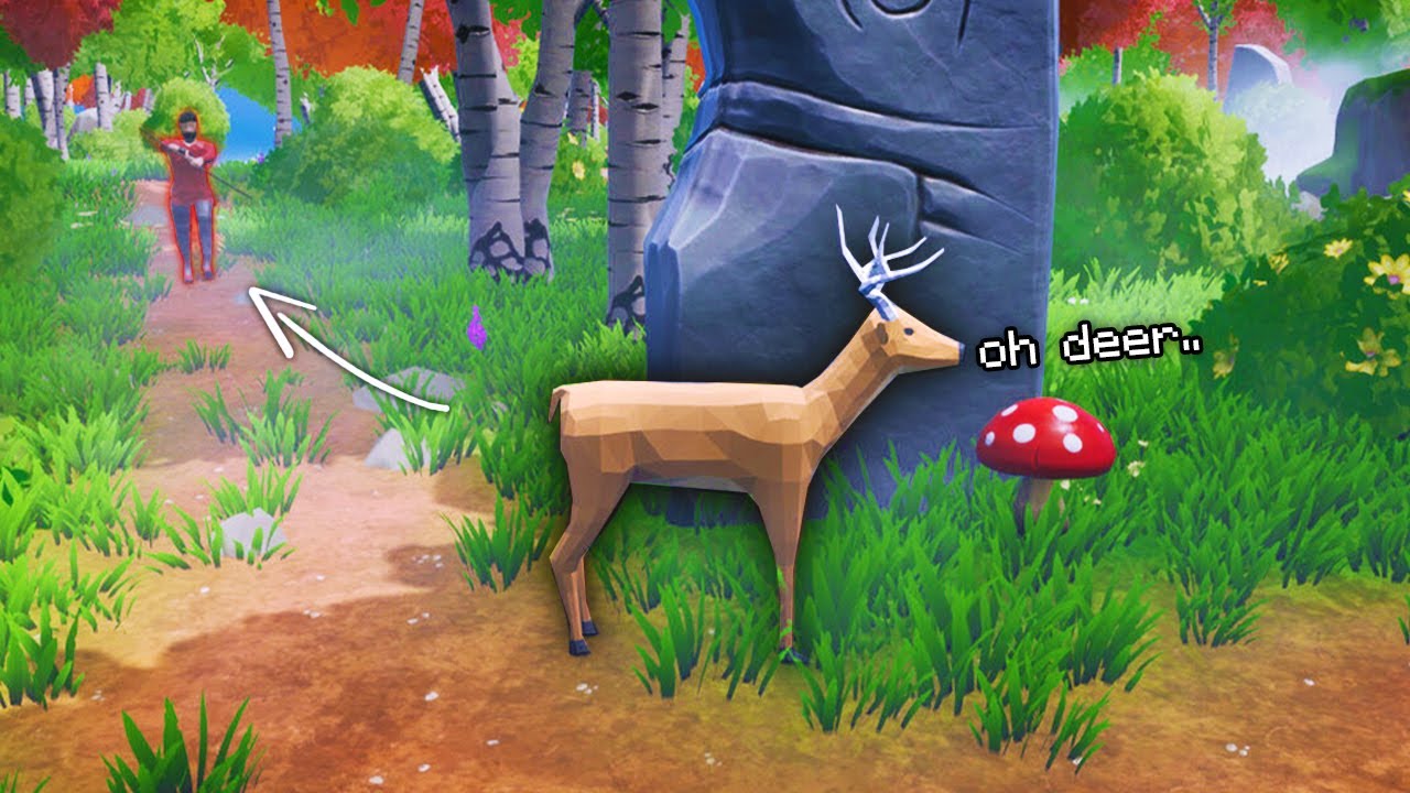oh deer is hilarious with friends..