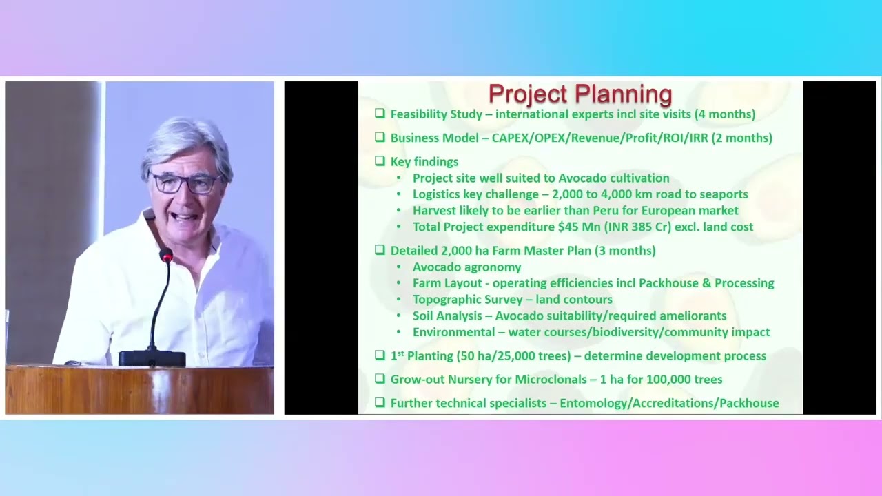 Avocado Project Development: Lessons from Zambia | Mr. Ken Blades | Expert Session