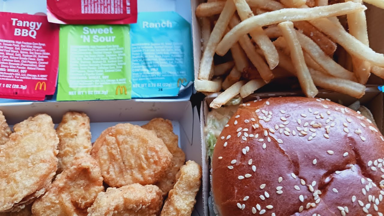 CHAT N CHEW - MCDONALD'S MUKBANG - BIG MAC, CHICKEN NUGGETS & FRIES