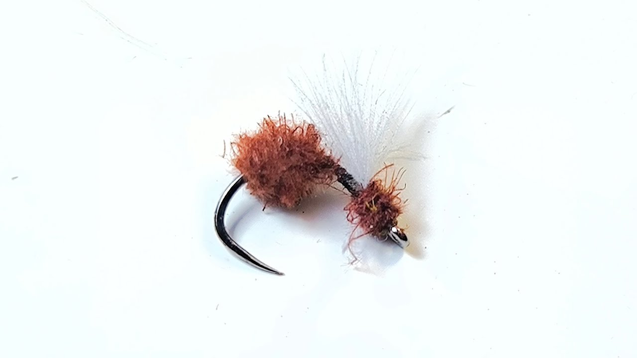CDC Ant Dry Fly. 