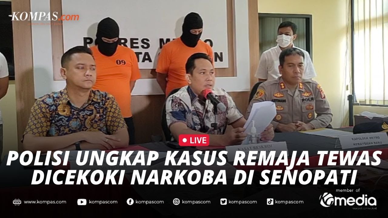 🔴LIVE - Polres Jaksel Rilis Kasus Gadis Remaja Tewas Dicekoki Narkoba di Hotel Kawasan Senopati