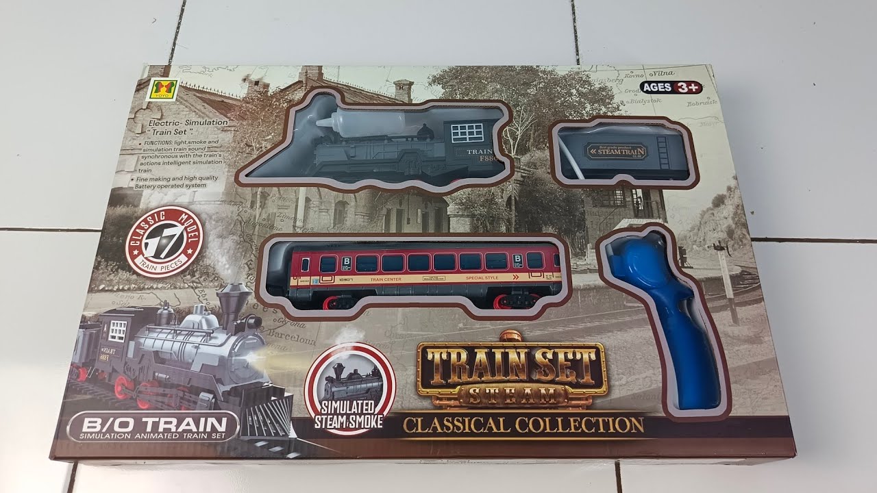 Unboxing Railking Trainset Asmr