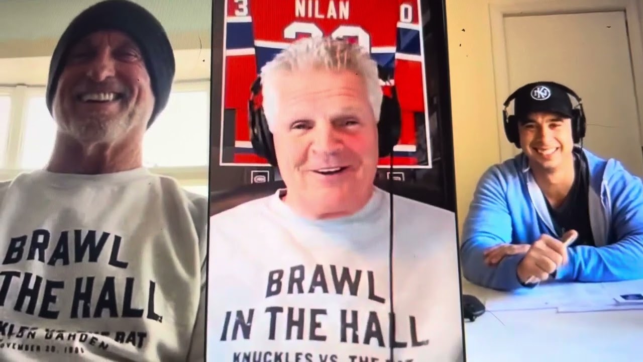 Chris Nilan & Ken Linseman - Brawl in the Hall.