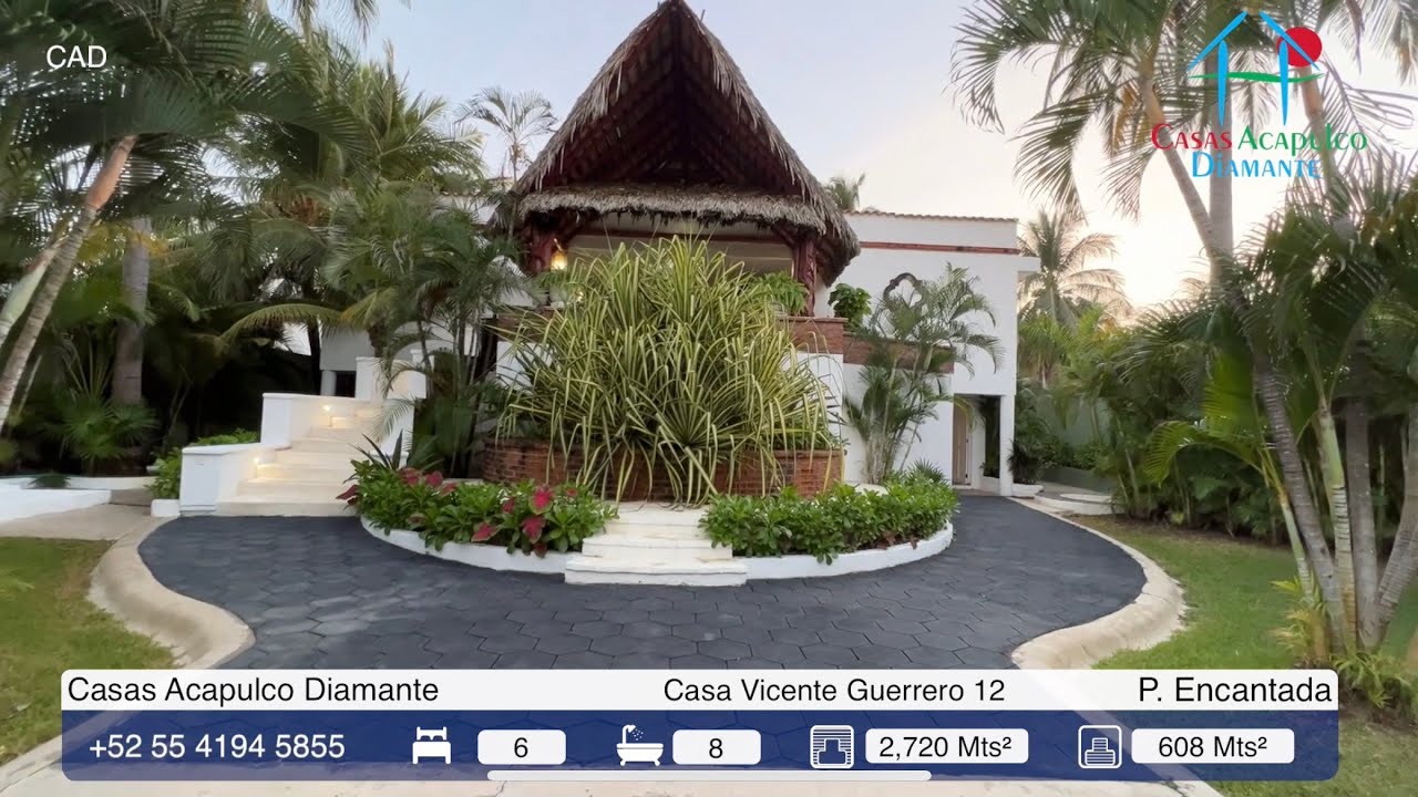 CAD Playa Encantada - Casa Vicente Guerrero 12 // Informes Mario Sánchez 55 4194 5855