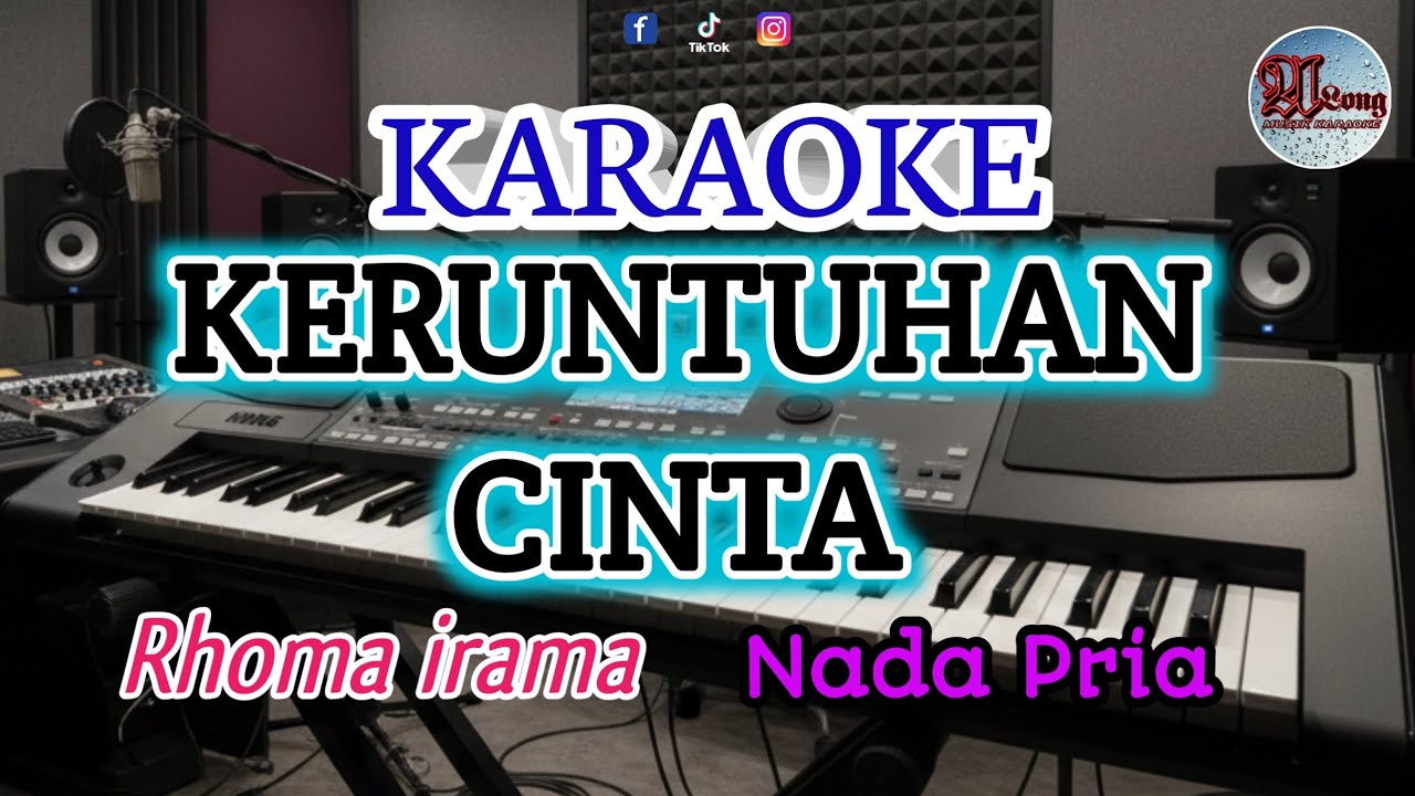 KERUNTUHAN CINTA KARAOKE Rhoma irama 