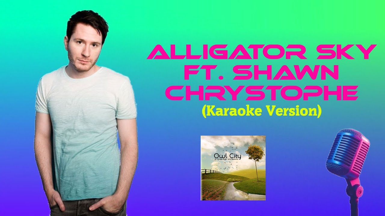 Owl City - Alligator Sky ft. Shawn Chrystopher (Karaoke Version)