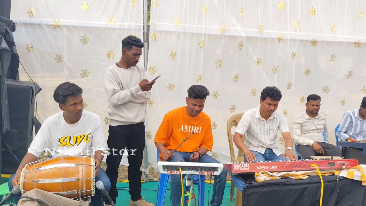 Engerda village Marriage Reception Program/ Nikhil Star Musical Group#nikhilstar