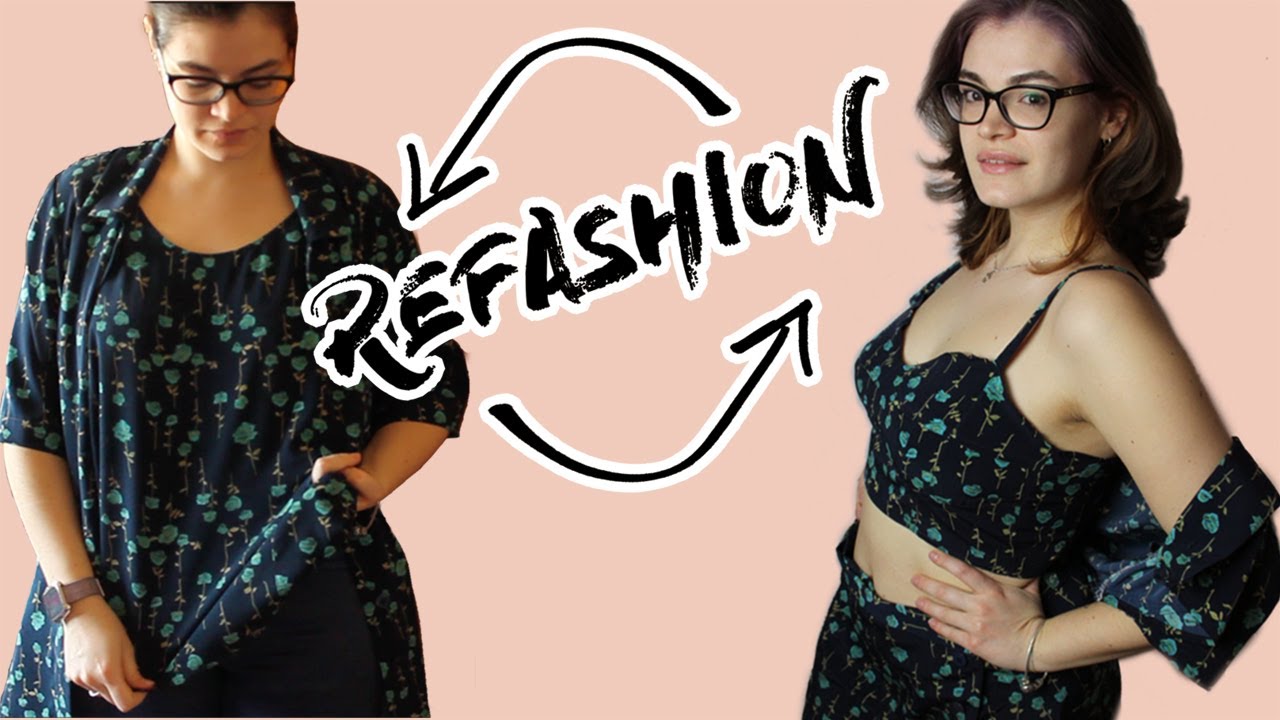 Da camicia e canotta della Nonna a completino estivo a 3 pezzi - REFASHION