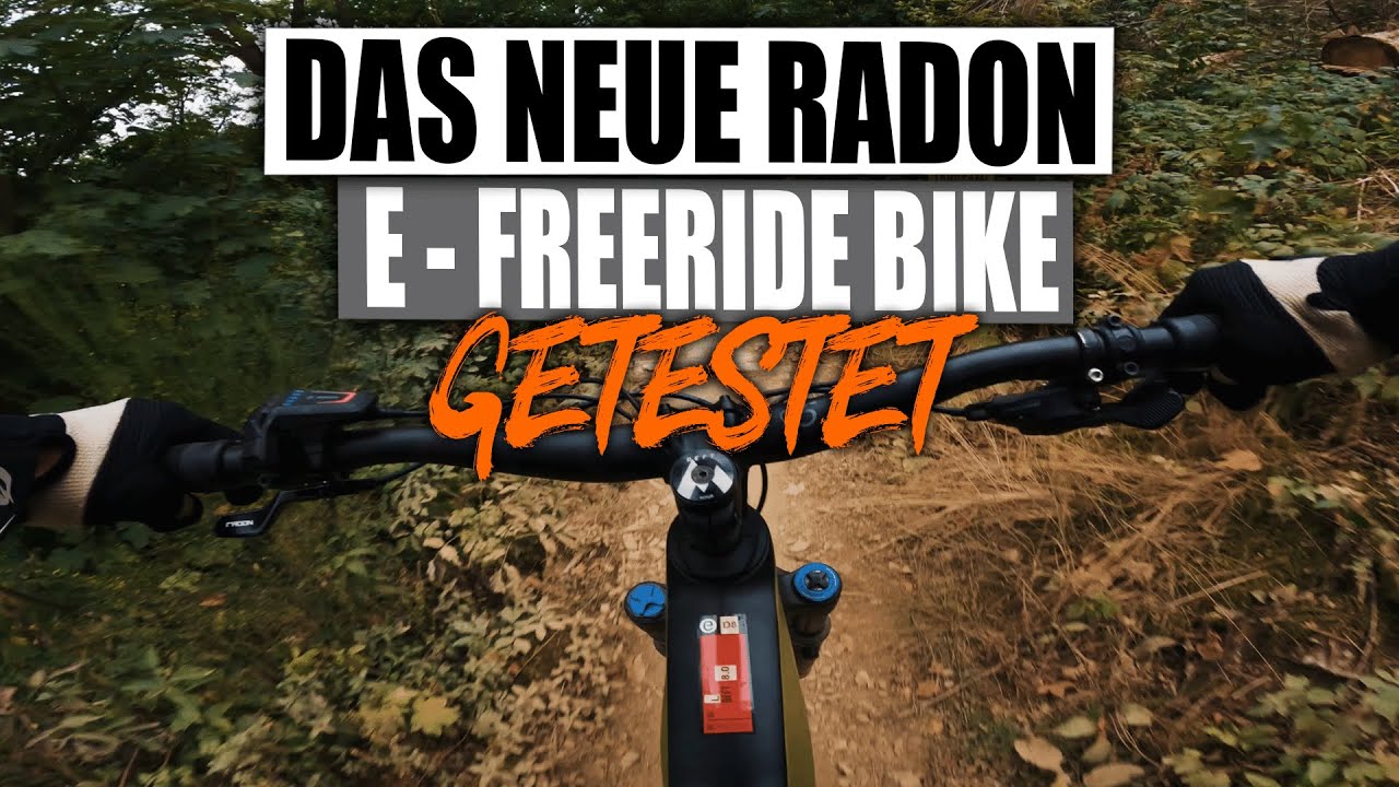 NEUES Radon DEFT E Mountainbike Test & Slide Trail Trailbike am Flowtrail Siegen