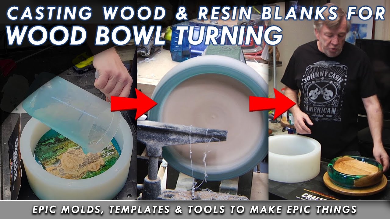 Best Way To Create Epoxy Resin & Wood Bowl Blanks For Wood Turning