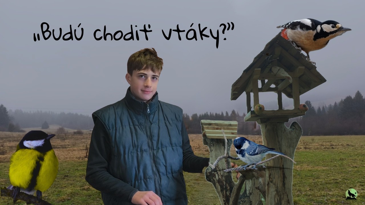 OD VÝROBY PO ZÁBERY Z KRMÍTKA (ČO JE TO ZA VTÁČIK???)
