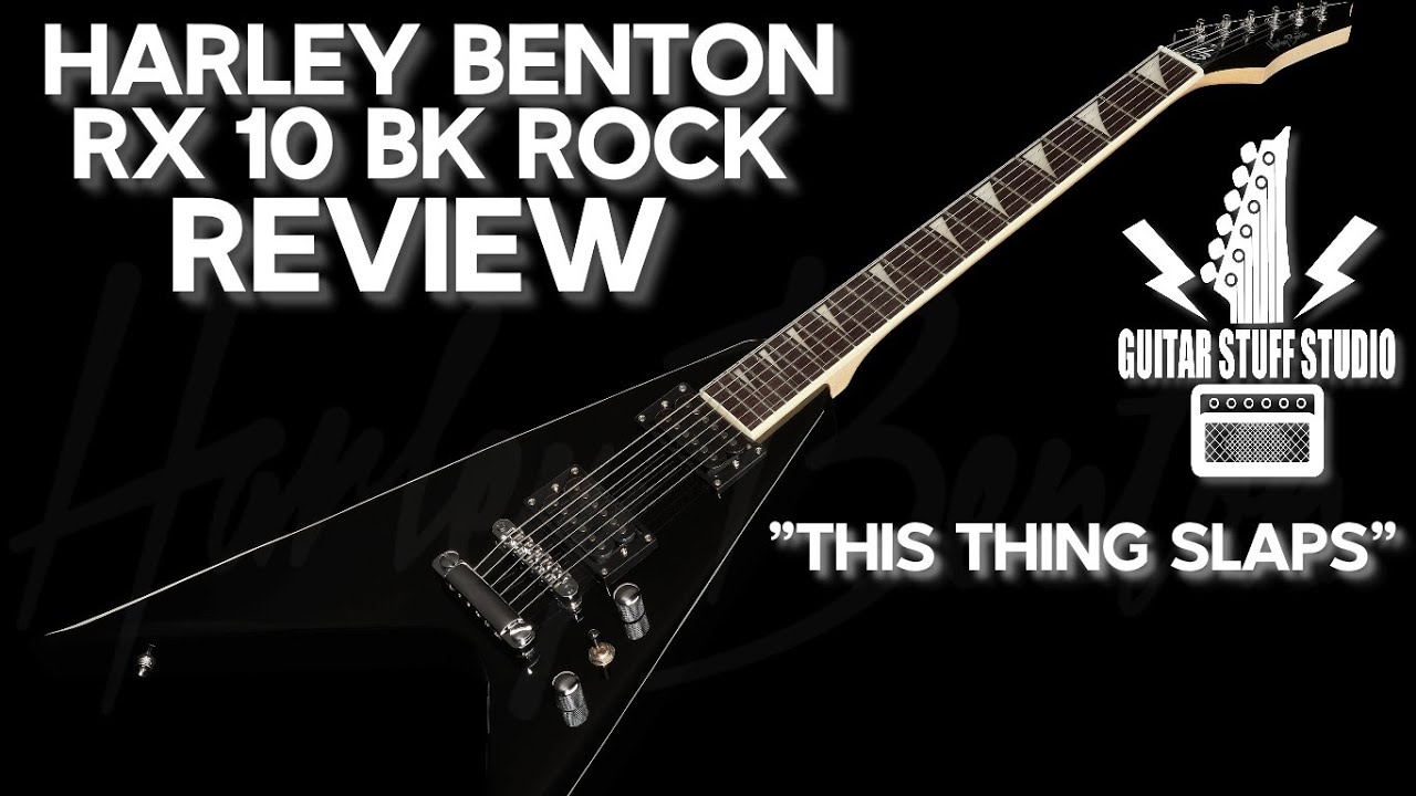 Harley Benton RX10 BK Rock Review - This thing slaps