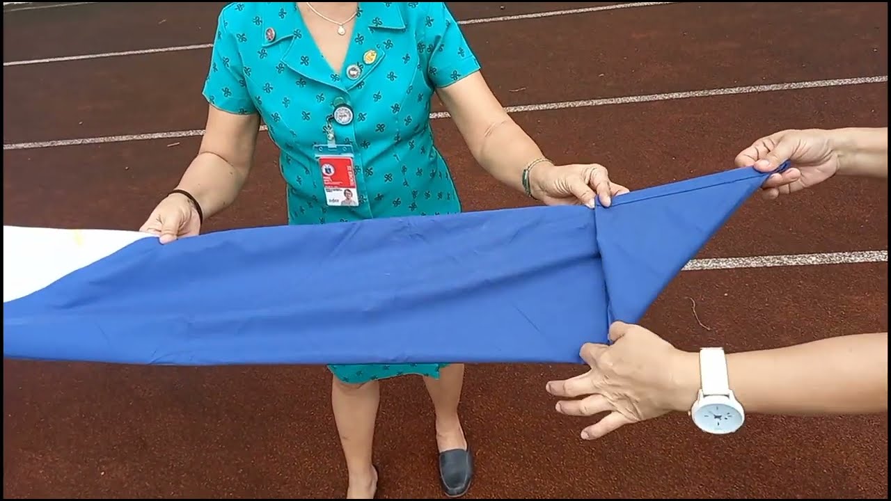 Flag Folding-Wastong Pagtitiklop ng Watawat ng Pilipinas