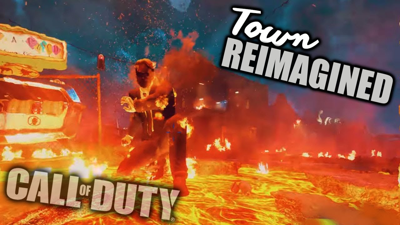 Town Reimagined Zombies (Call of Duty Zombies Map)