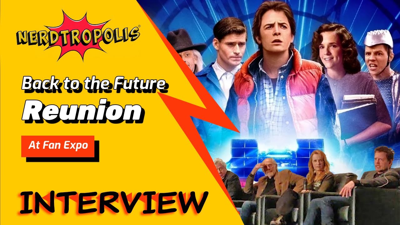 Back To The Future Cast Reunion With Michael J. Fox & Christopher Lloyd at Fan Expo