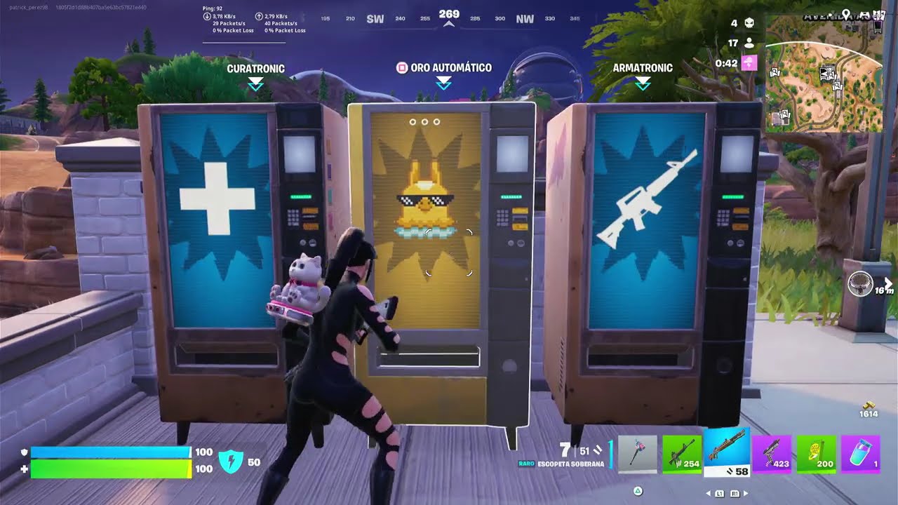 VICTORIA CAMPAL FORTNITE CERO CONSTRUCCION 👑😎