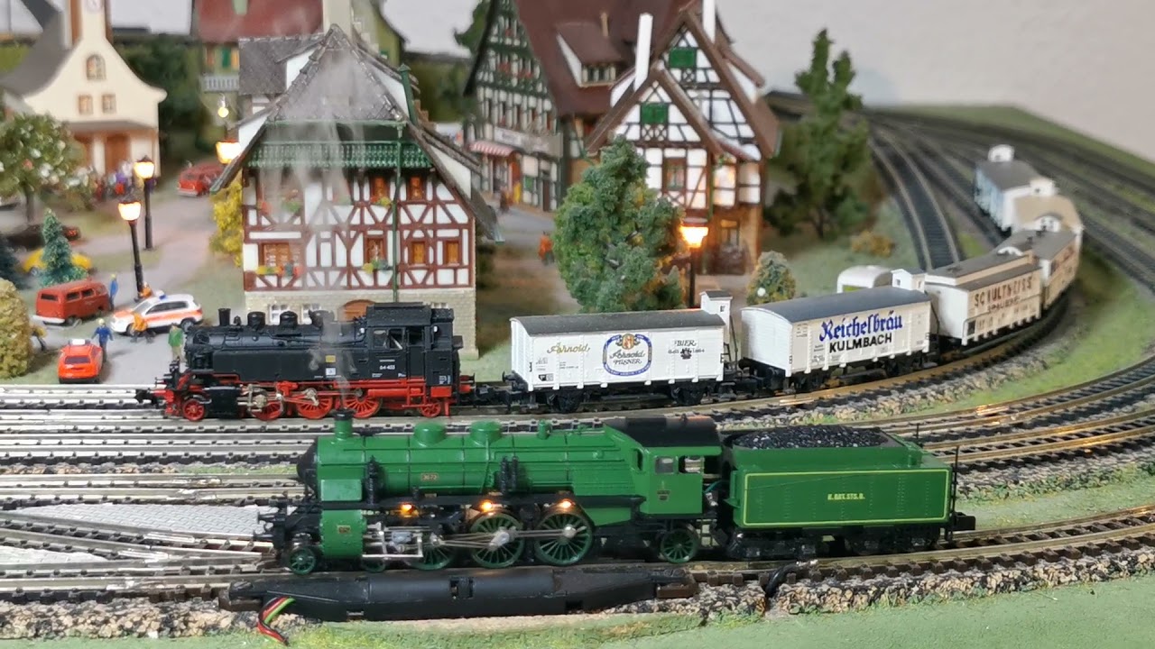 Bayrische BR18 von Arnold mit Sound, Rauch und Triebwerksbeleuchtung