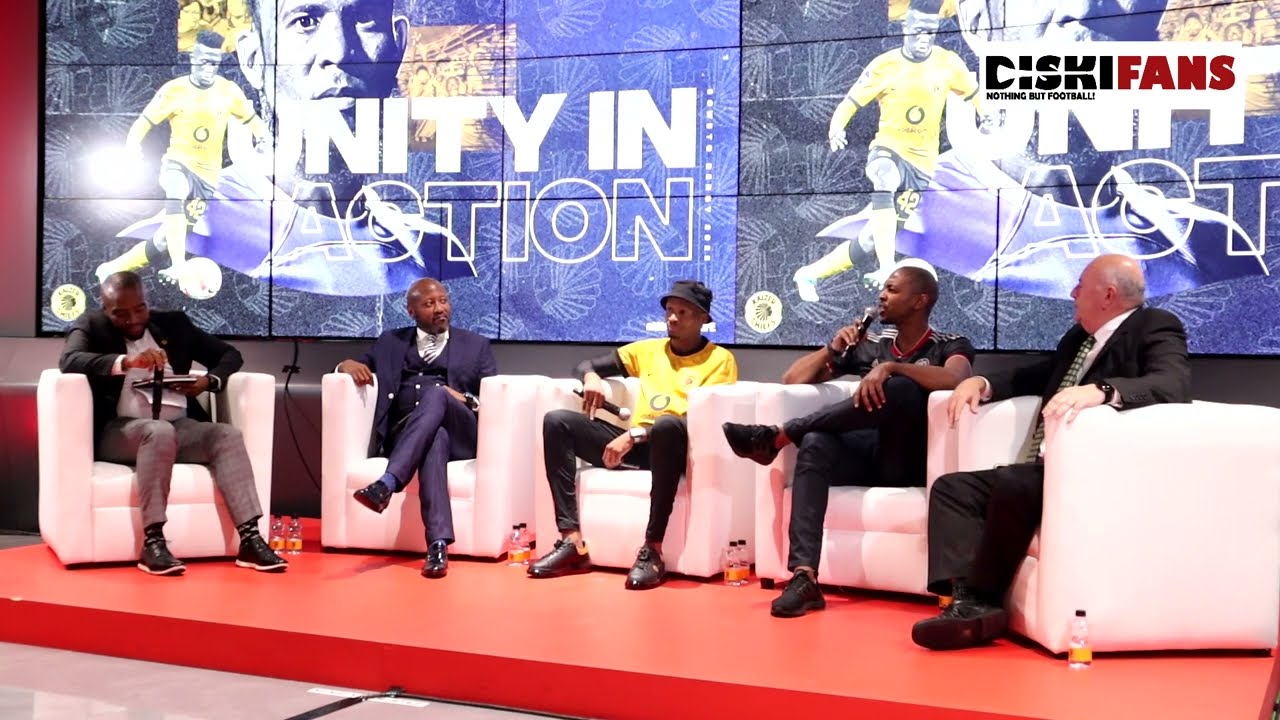 Soweto Derby Presser with Siphiwe Mkhonza, Phumudzo Manenzhe, Andisa Nstubane and Bertie Grobbelaar