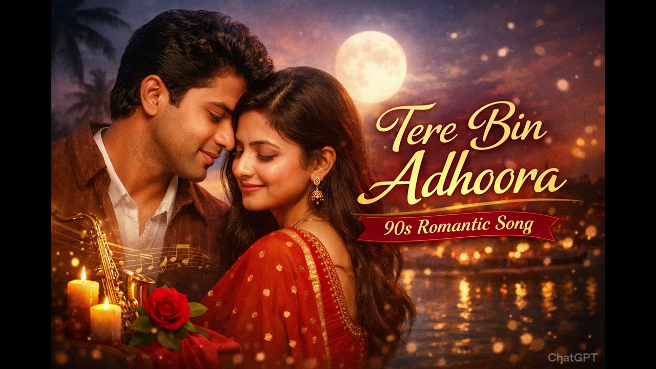 Tere Bin Adhoora ❤️ | 90s Romantic Love Song | Bollywood Melody | Hindi Song