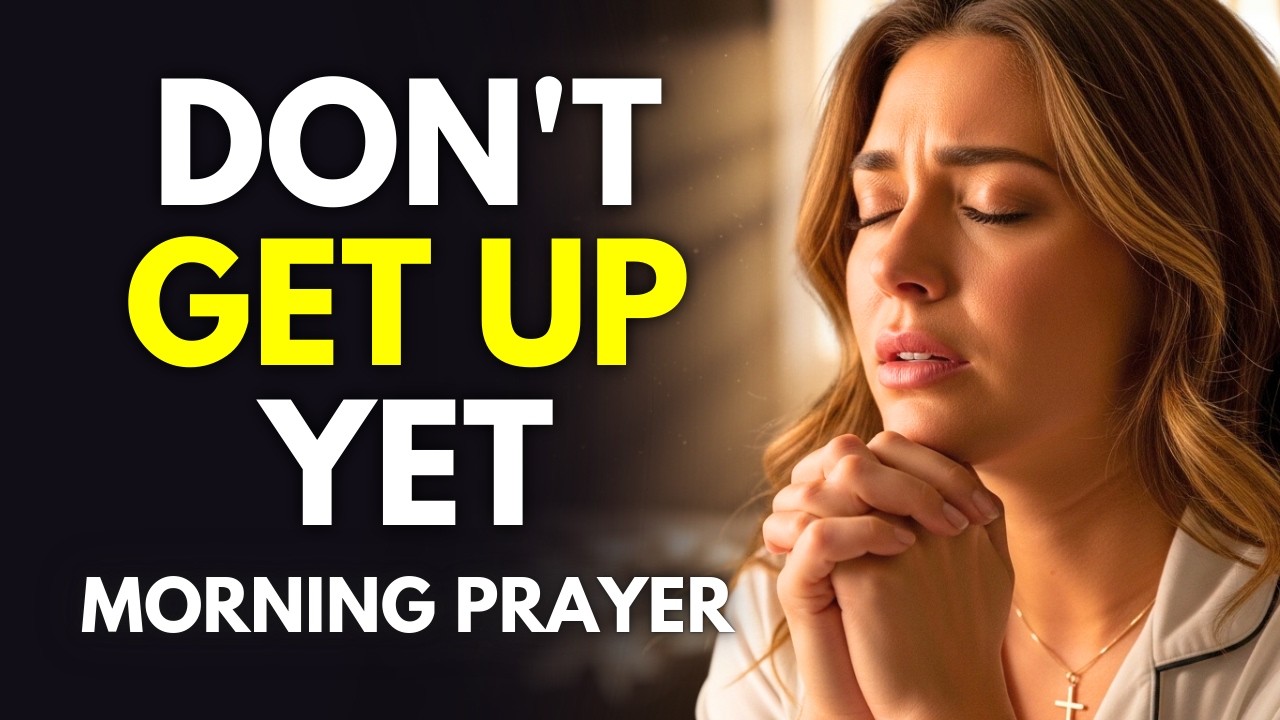 Pray THIS Before Your Feet Hit the Floor | Morning Prayer