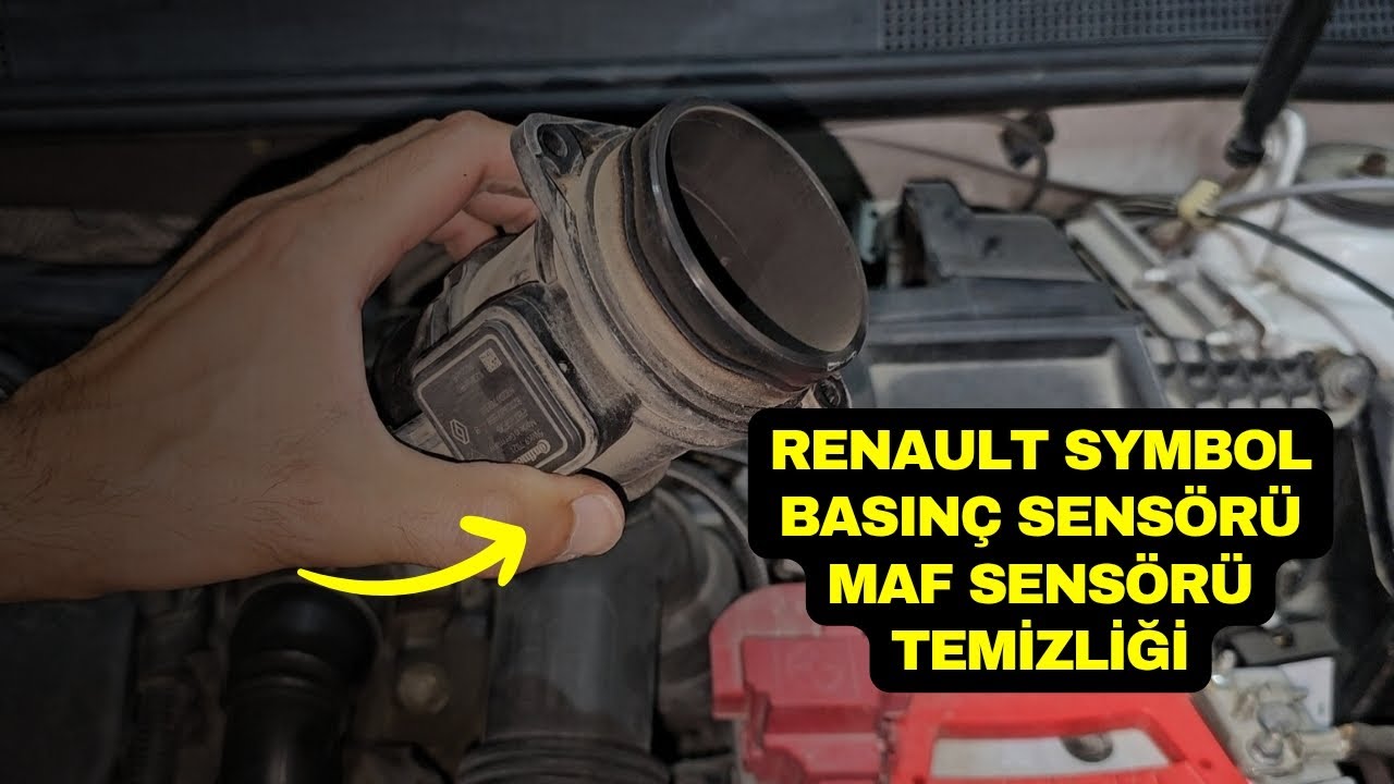 RENAULT SYMBOL MAF SENSÖRÜ VE BASINÇ SENSÖRÜ TEMİZLİĞİ