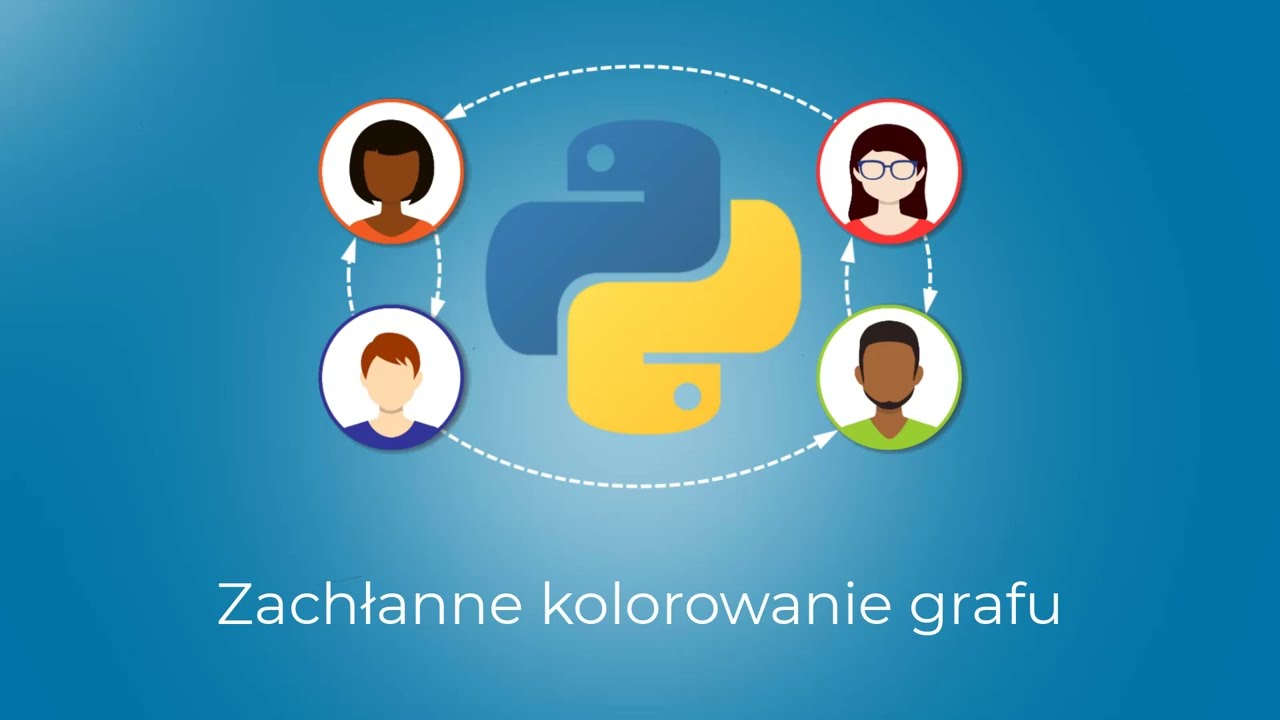 Grafy w Pythonie dla początkujących - Zachłanne kolorowanie grafu