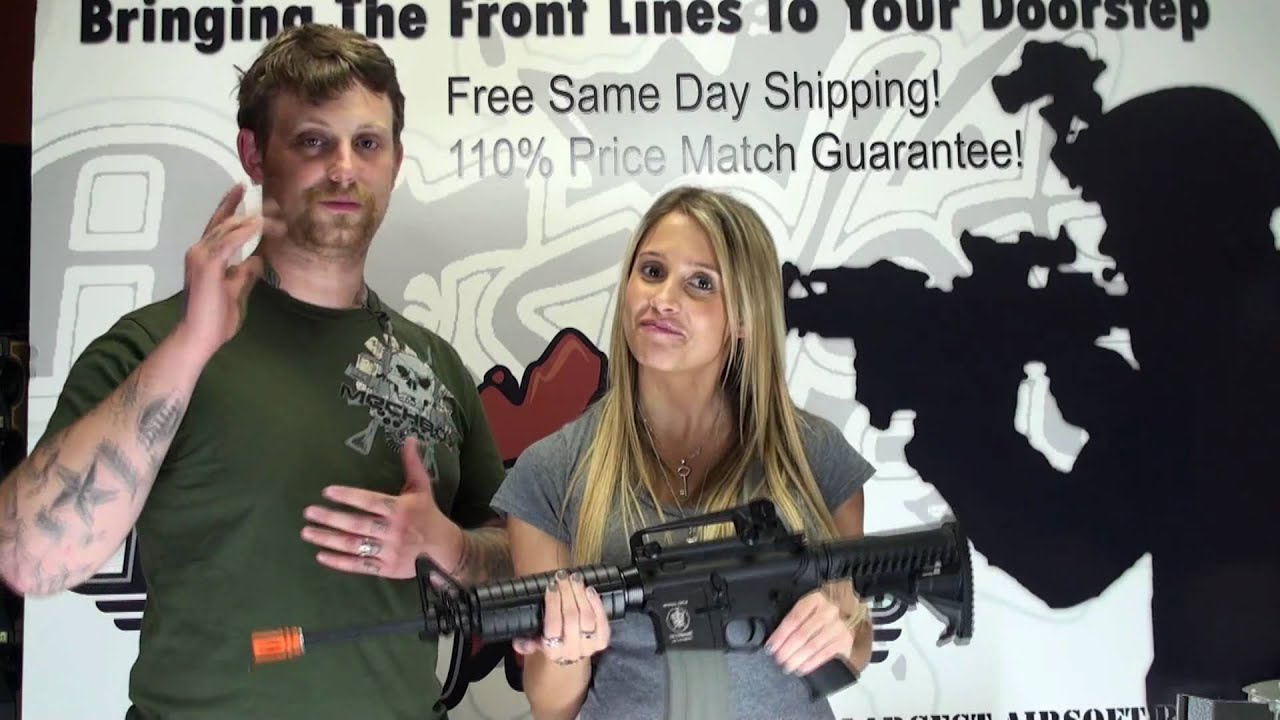 AirSplat OD - APS M4 ASR101 Airsoft Electric Gun Rifle AEG Review Ep 65