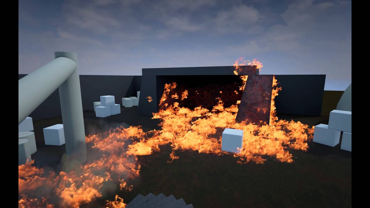 Impromptu Fire Propagation System (UE4 Blueprint)