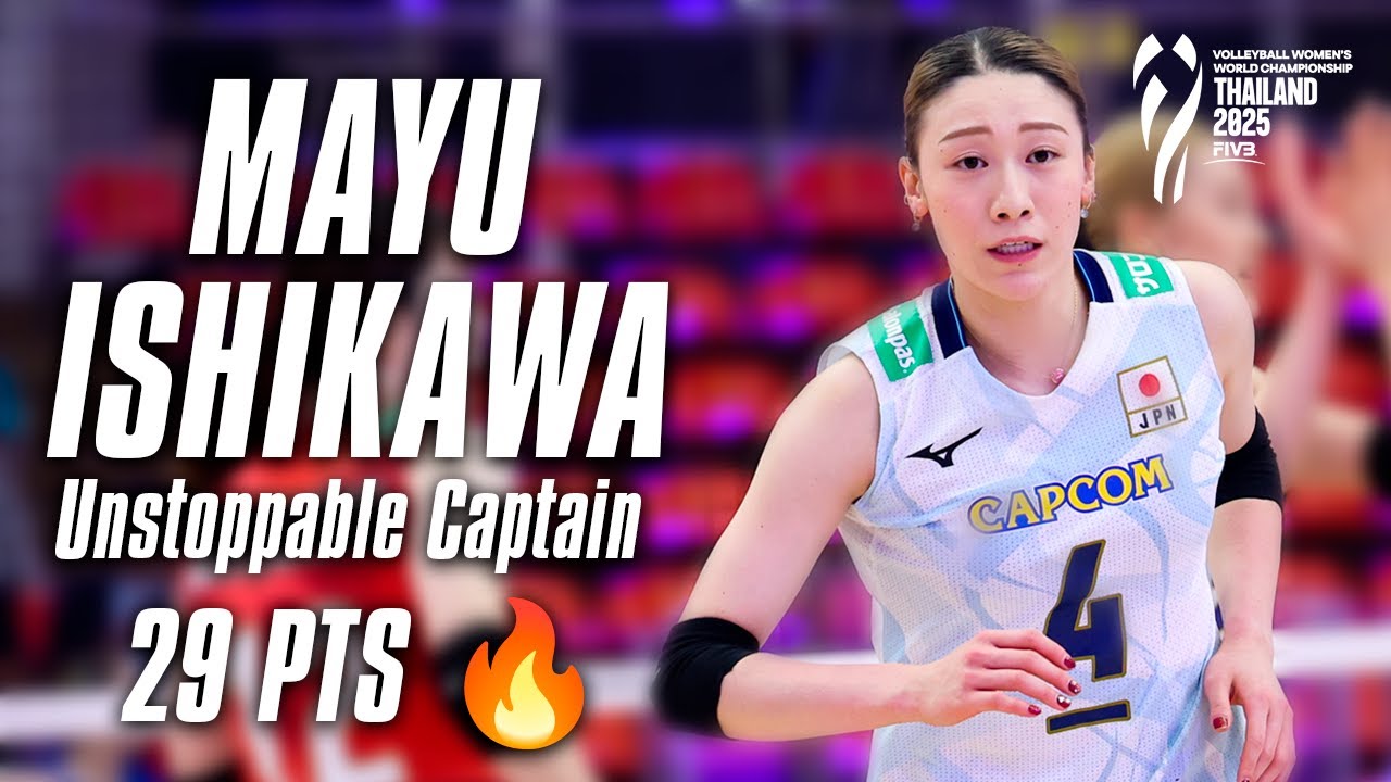 ISHIKAWA ON 🔥 | Mayu Ishikawa Highlights vs Ukraine 🏐 | World Championship 2025
