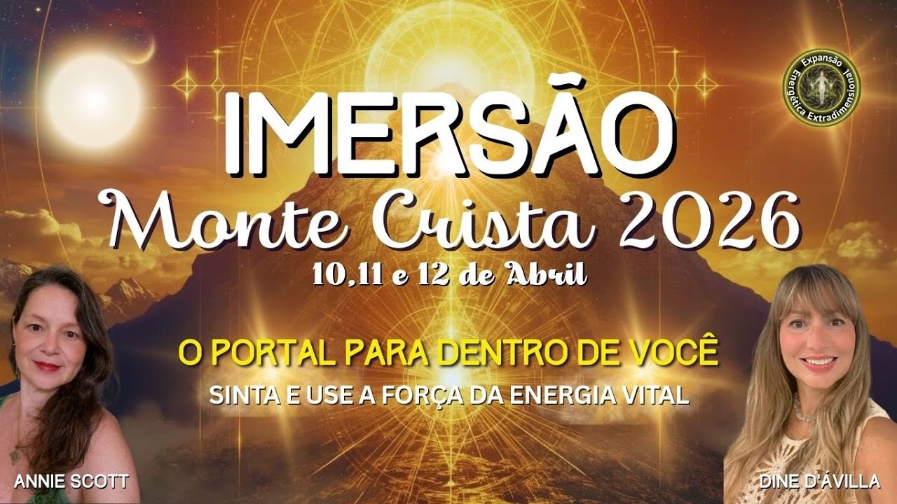 MONTE CRISTA 2026  - O Portal para dentro de voc&ecirc;