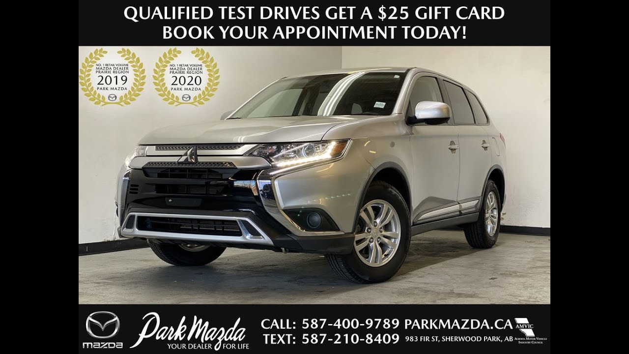 2019 Mitsubishi Outlander ES AWD Review   - Park Mazda