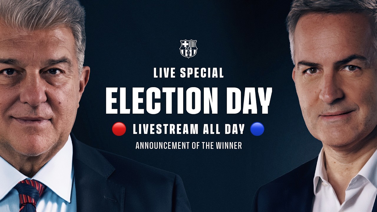 🔴🗳️ ELECTION DAY 2026 | LIVE SPECIAL: VOTE COUNT & WINNER ANNOUNCEMENT | FC Barcelona 🔵🔴