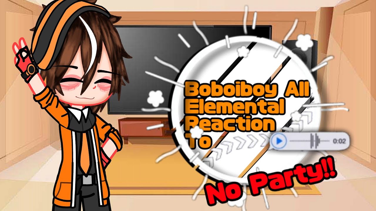 Boboiboy All Elemental Reaction To || Gacha Club Boboiboy || No Part!!