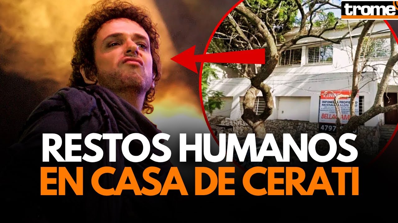 ¿QUÉ PASÓ y A QUIÉN encontraron en la otrora casa de GUSTAVO CERATI? | Trome