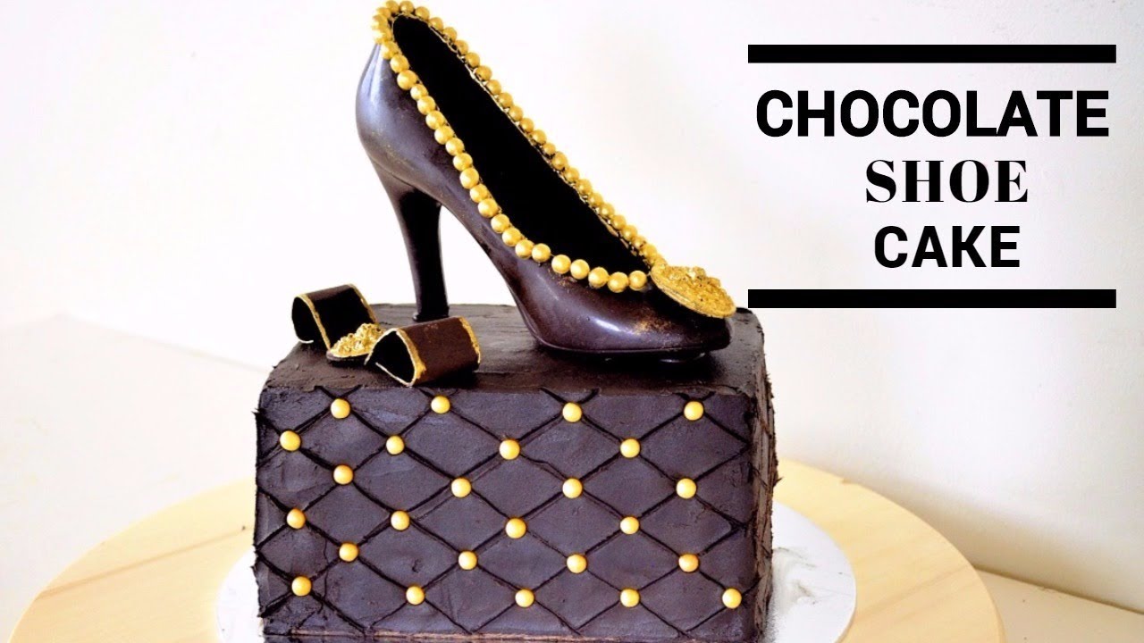 Chocolate Shoe Cake Tutorial