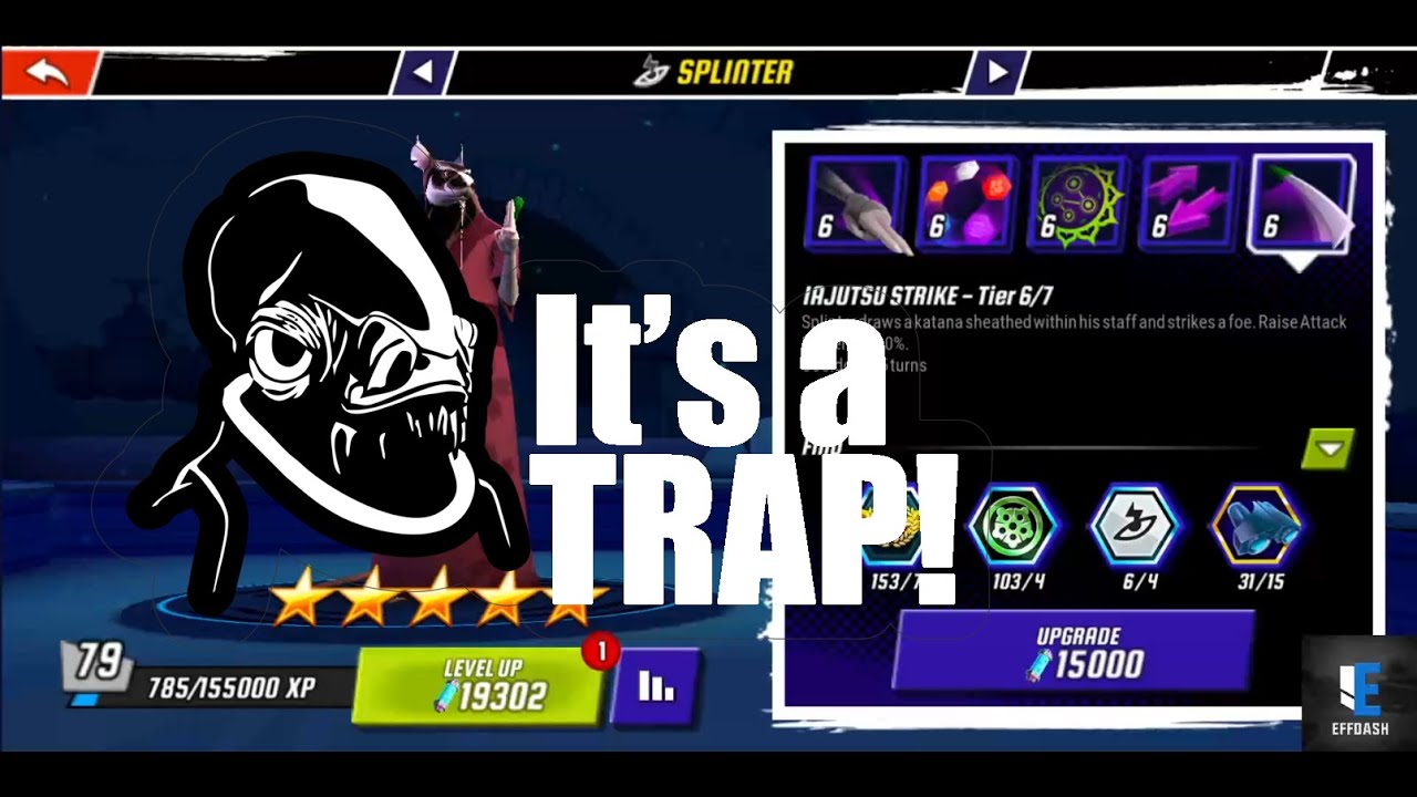 Master Splinter Is A Trap! - TMNT Legends [TMNTL]