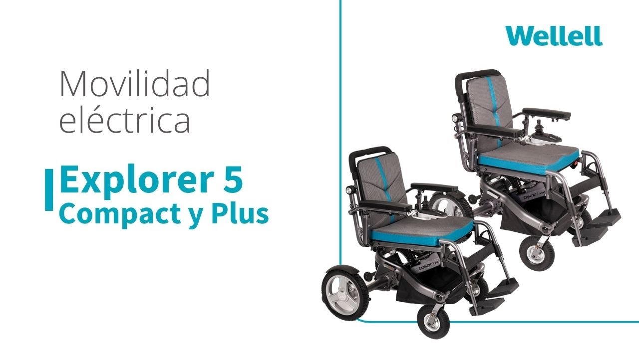 EXPLORER 5: La nueva gama de sillas eléctricas plegable y adaptable a cada usuario